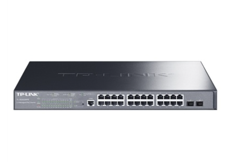 普聯(lián)TP-LINK TL-SG5226PE 24口PoE+2SFP 千兆企業(yè)級POE供電交換機(jī)